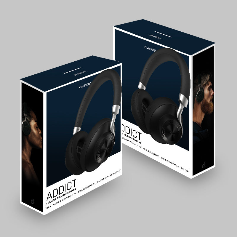 Packaging Casque Addict de Divacore
